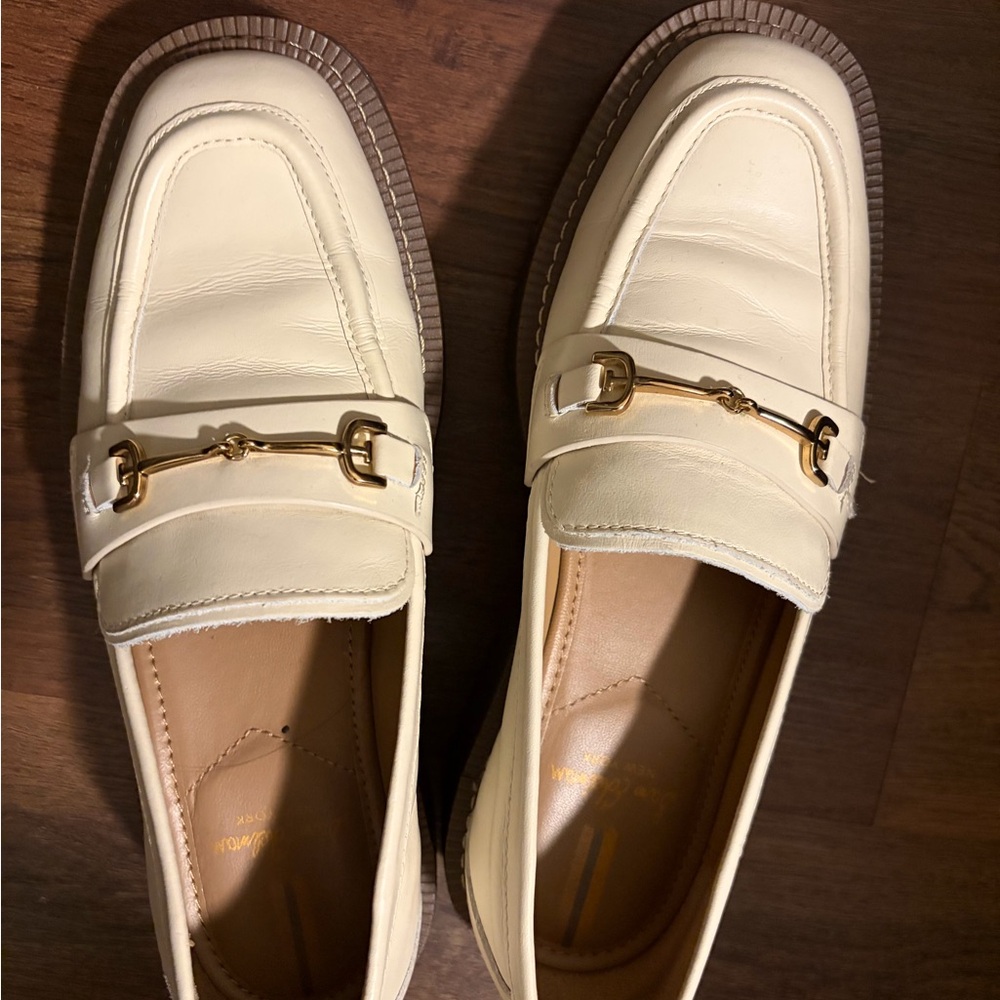 Sam Edelman Cream Loafer Women Size 6